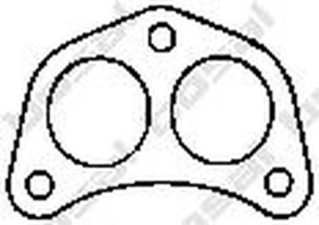 фото Bosal 256-642 Монтажное уплотнительное кольцо выхлопной системы Bosal 256-642 Монтажное уплотнительное кольцо выхлопной системы