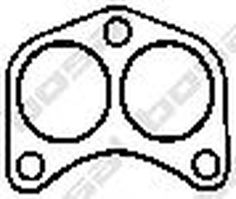 фото Bosal 256-766 Монтажное уплотнительное кольцо выхлопной системы Bosal 256-766 Монтажное уплотнительное кольцо выхлопной системы