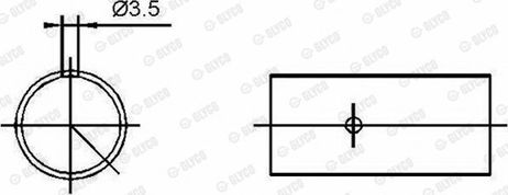 Glyco 55-3422 SEMI Вкладыши шатунные