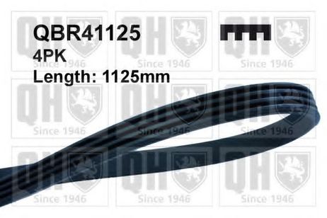 Quinton Hazell QBR41125 Ремень ручейковый