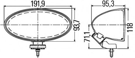 фото Hella 1NB 007 892-821 Комплект противотуманных фар | лев | Hella 1NB 007 892-821 Комплект противотуманных фар | лев |