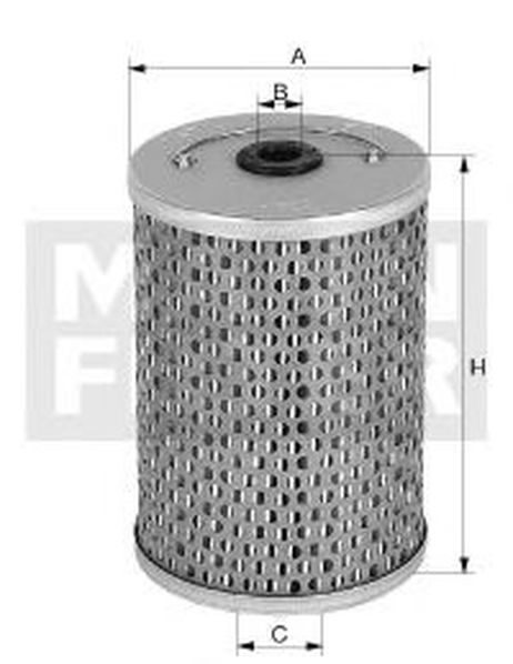фото Mann P 1018/1 Фильтр топливный Mann P 1018/1 Фильтр топливный