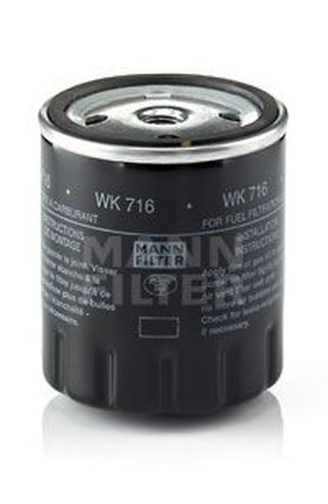 фото Mann WK 716 Фильтр топливный Mann WK 716 Фильтр топливный