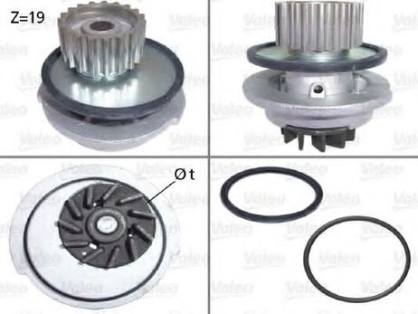 фото Valeo 506648 Насос водяной Valeo 506648 Насос водяной
