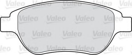 фото Valeo 598465 Колодки тормозные дисковые | перед | Valeo 598465 Колодки тормозные дисковые | перед |