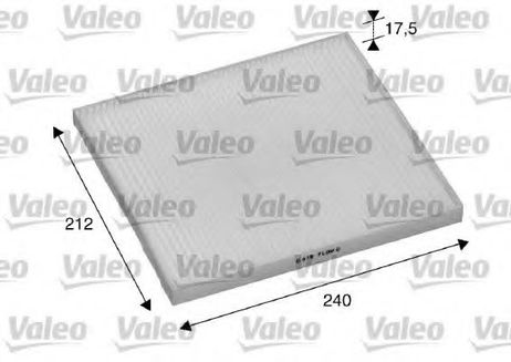 фото Valeo 698895 Фильтр салона Valeo 698895 Фильтр салона