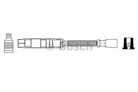 фото Bosch 0 356 912 952 Провод высоковольтный Bosch 0 356 912 952 Провод высоковольтный