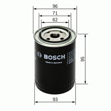 фото Bosch 0 451 103 260 Фильтр масляный Bosch 0 451 103 260 Фильтр масляный