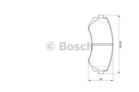 фото Bosch 0 986 424 489 Колодки тормозные дисковые | перед | Bosch 0 986 424 489 Колодки тормозные дисковые | перед |