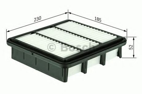 фото Bosch 1 457 433 968 Снят с производства Фильтр воздушный Bosch 1 457 433 968 Снят с производства Фильтр воздушный