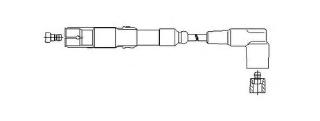 фото Bremi 150/80 Провод высоковольтный Bremi 150/80 Провод высоковольтный