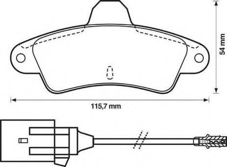 Jurid 571755J Колодки тормозные дисковые | зад |