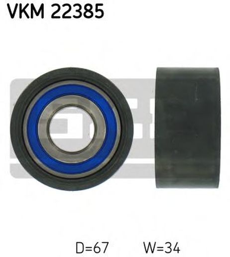 фото SKF VKM 22385 Ролик обводной ремня ГРМ SKF VKM 22385 Ролик обводной ремня ГРМ
