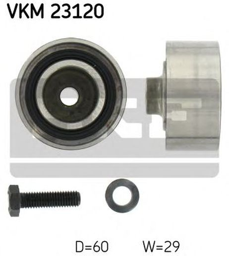 фото SKF VKM 23120 Снят, замена VKM 23246 Промежуточный ролик ремня ГРМ SKF VKM 23120 Снят, замена VKM 23246 Промежуточный ролик ремня ГРМ