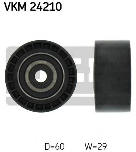 фото SKF VKM 24210 Ролик обводной ремня ГРМ SKF VKM 24210 Ролик обводной ремня ГРМ