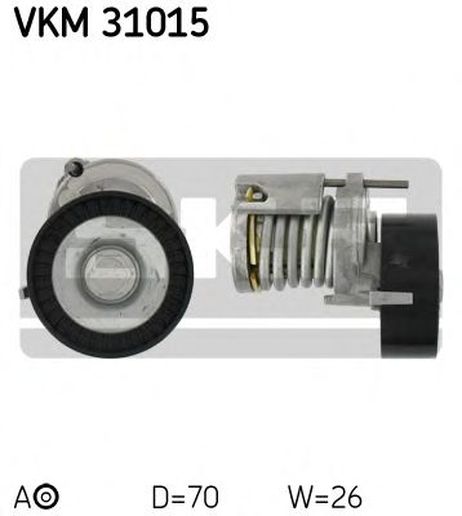 фото SKF VKM31015 Ролик натяжителя SKF VKM31015 Ролик натяжителя