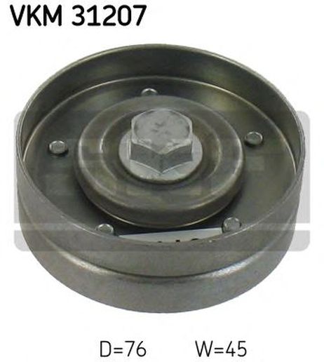 фото SKF VKM 31207 Ролик обводной приводного ремня SKF VKM 31207 Ролик обводной приводного ремня