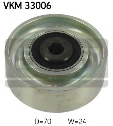 фото SKF VKM 33006 Промежуточный ролик поликлинового ремня SKF VKM 33006 Промежуточный ролик поликлинового ремня