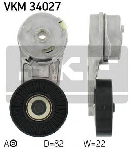 фото SKF VKM 34027 Ролик натяжной приводного ремня SKF VKM 34027 Ролик натяжной приводного ремня