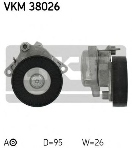 фото SKF VKM 38026 Ролик натяжной приводного ремня SKF VKM 38026 Ролик натяжной приводного ремня