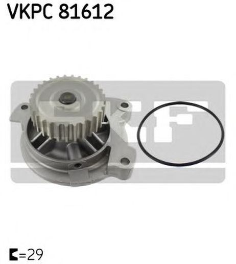 фото SKF VKPC 81612 Насос водяной SKF VKPC 81612 Насос водяной