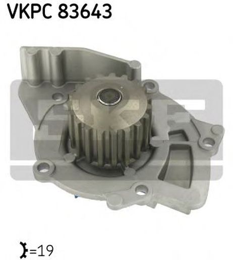 фото SKF VKPC 83643 Насос водяной SKF VKPC 83643 Насос водяной
