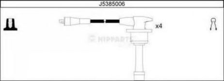 фото Nipparts J5385006 Комплект высоковольтных проводов Nipparts J5385006 Комплект высоковольтных проводов