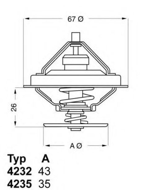 Wahler 4235.80D Термостат