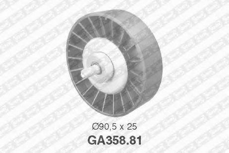 фото SNR GA358.81 Промежуточный ролик поликлинового ремня SNR GA358.81 Промежуточный ролик поликлинового ремня