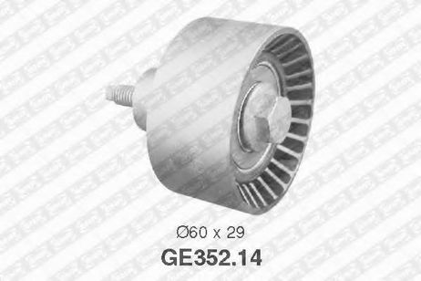 фото SNR GE352.14 Ролик обводной ремня ГРМ SNR GE352.14 Ролик обводной ремня ГРМ
