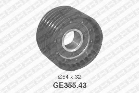 фото SNR GE355.43 Ролик обводной ремня ГРМ SNR GE355.43 Ролик обводной ремня ГРМ