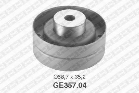 фото SNR GE357.04 Ролик обводной ремня ГРМ SNR GE357.04 Ролик обводной ремня ГРМ