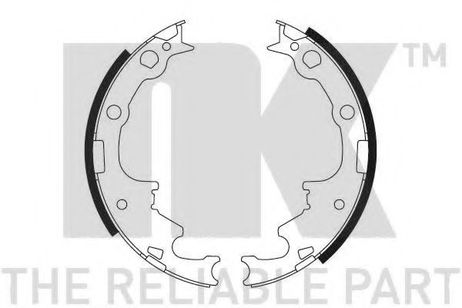 фото NK 2793630 Колодки тормозные дисковые | зад | NK 2793630 Колодки тормозные дисковые | зад |