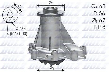 фото Dolz M-176 Насос водяного охлаждения Dolz M-176 Насос водяного охлаждения