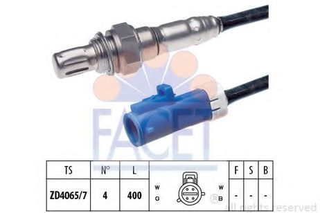 фото Facet 10.7322 Датчик кислородный Facet 10.7322 Датчик кислородный