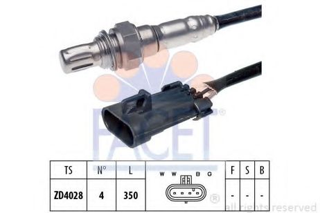 фото Facet 10.7336 Датчик кислородный Facet 10.7336 Датчик кислородный