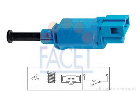 фото Facet 7.1142 Выключатель фонаря сигнала торможения Facet 7.1142 Выключатель фонаря сигнала торможения