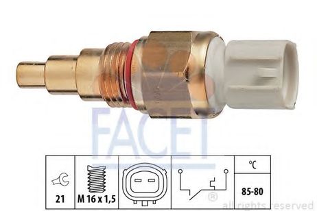 Facet 7.5109 Термовыключатель вентилятора радиатора
