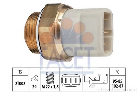 фото Facet 75605 Датчик температуры охлаждающей жидкости ДВС Facet 75605 Датчик температуры охлаждающей жидкости ДВС