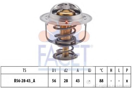 фото Facet 7.8407S Термостат Facet 7.8407S Термостат