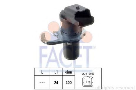 фото Facet 9.0260 Датчик положения коленчатого вала Facet 9.0260 Датчик положения коленчатого вала
