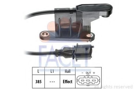 фото Facet 9.0316 Датчик положения коленчатого вала Facet 9.0316 Датчик положения коленчатого вала