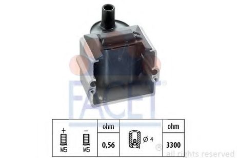 Facet 9.6059 Катушка зажигания