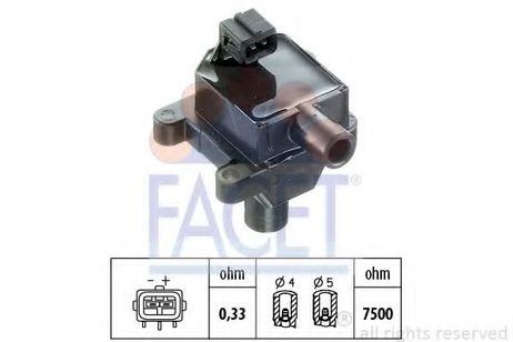 Facet 9.6286 Катушка зажигания