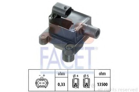 Facet 9.6297 Катушка зажигания