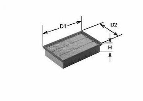 Clean Filters MA1009 Фильтр воздушный