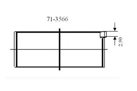 фото Glyco 71-3566 Вкладыши шатунные Glyco 71-3566 Вкладыши шатунные