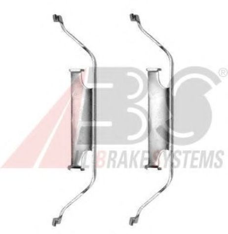 фото ABS 1096Q Комплектующие, колодки дискового тормоза ABS 1096Q Комплектующие, колодки дискового тормоза