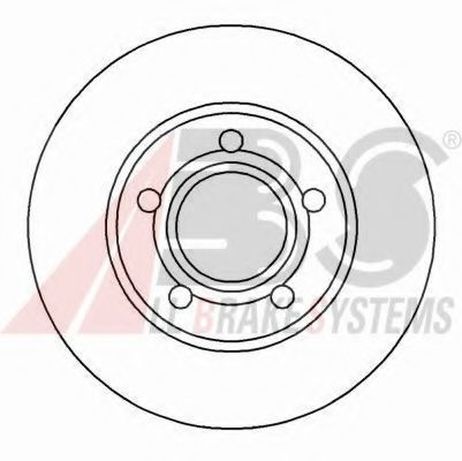 фото ABS 15936 Тормозной диск ABS 15936 Тормозной диск