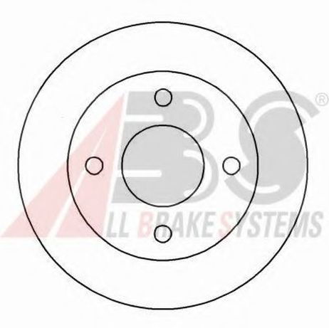 фото ABS 16156 Тормозной диск ABS 16156 Тормозной диск